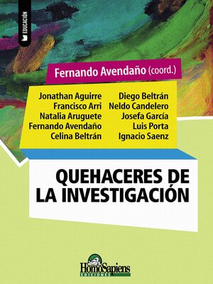 cover image of Quehaceres de la investigación